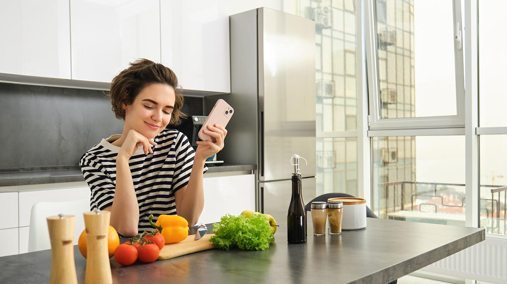 Cuisine avec bar comptoir